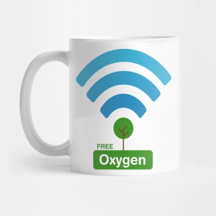 Free Oxygen (No Wifi) Mug